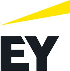 Logo for Ernst & Young, an employer of UF Warrington BS in Accounting alumni