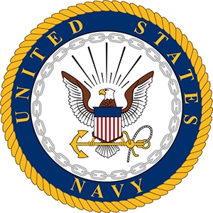Logo for U.S. Navy, an employer of UF Warrington Executive MBA alumni