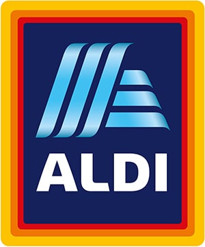 Logo for Aldi, an employer of UF Warrington MSM alumni