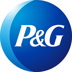 Logo for Procter & Gamble, an employer of UF Warrington Master of International Business alumni