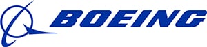 Logo for Boeing, an employer of UF Warrington Online MBA alumni