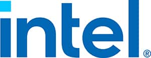 Logo for Intel Corporation, an employer of UF Warrington Online MBA alumni