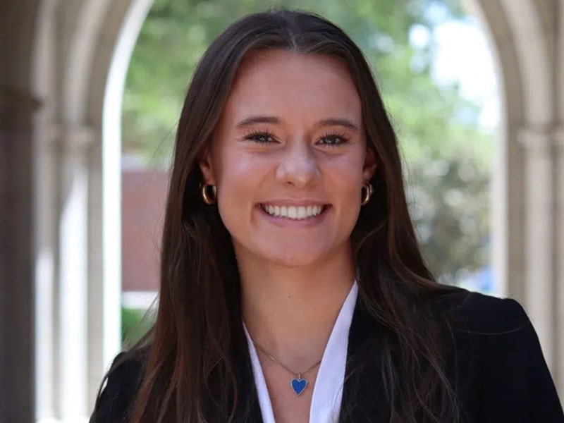 University of Florida Warrington College of Business alum Madison Weitzel (BA ’24, MS ’24)
