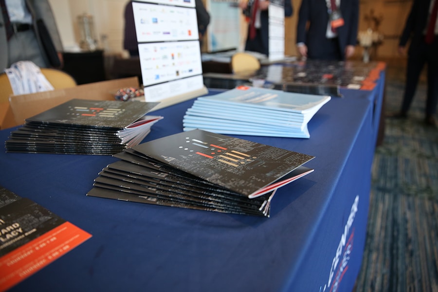 Table with materials