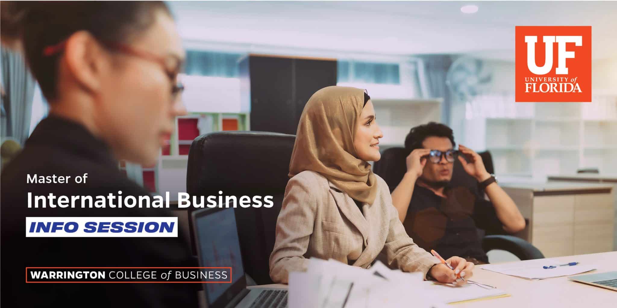 UF MS in International Business (On-Campus) Information Session