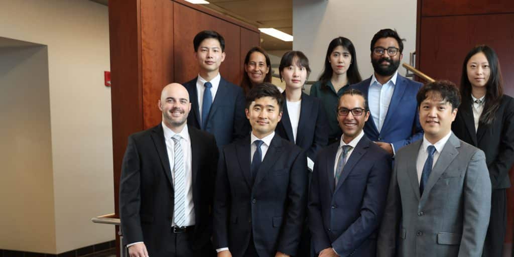 Group photo of the PhD Accounting program.