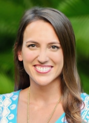 Lilly Ferreira headshot; smiling