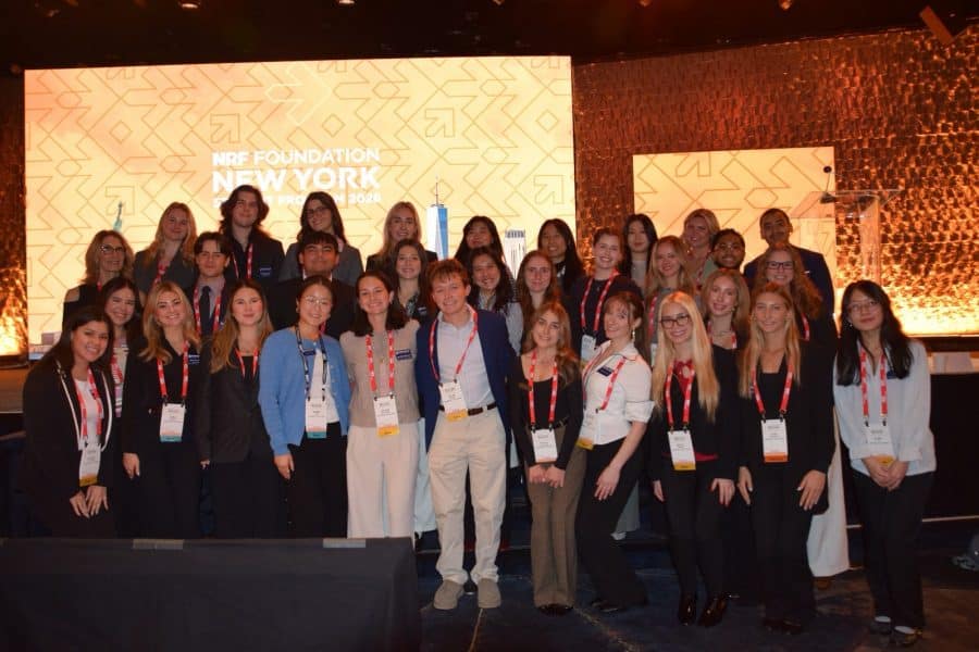 NRF UF students standing and smiling